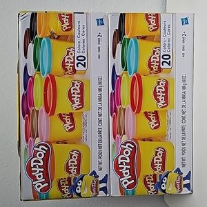 Play doh kit, 20 colors